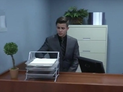 Boss Drilling His Cute Secretary Boys Porn Office Sex
