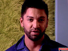 two youngster studs ass fucking hard in the office for fun