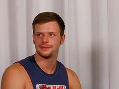 Hunky guy rides his partner's fat boner