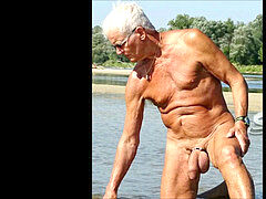 grandpa beach bare pictorial