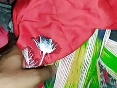 Handjob in ladies’ tailor shop at night with satin silky suit salwar (06)