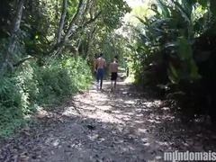 Fui Correr De Manha Na Mata E Levei Pirocada Do Lenhador! 3 Min