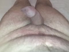 Strap strikes and foot games with cumshot