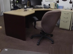 Pawnshop exhusband cocksucking in trio