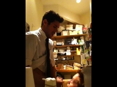 Straigt Boy Romps Employee in Stock Bedroom