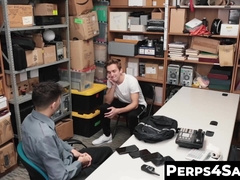 Soft twink suspect banged by twink cop and black hunk cop 2