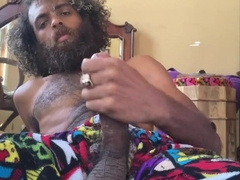 Rock Mercury fat man rod pajama Fap off pearly geyser of jizz