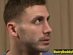 Hairy Tony Bay Serviced By A Medical Bear