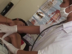 Asian twink amateur squirting enema