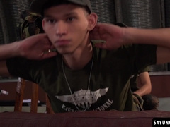 Frank Bauer and Gabriel Chiappe are all horned up and fuck each other