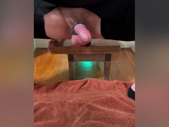 Loud Moaning While White Ass Gets Pounded With Huge 14 Black Cock Dildo