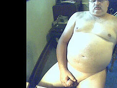 grandpa stroke on webcam
