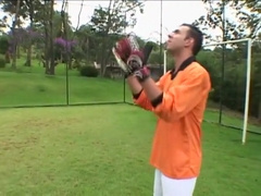 Soccer Scrum With Three Horny Latino Men