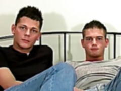 Youngsters, first-timer, gay cock sucking