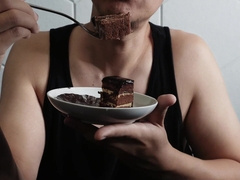 Chinese B-day Man's Sensational Cake Topping!