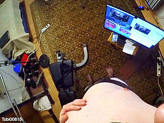 total hairless 1-3 pov Horny in Suspenders open Bra lingerie