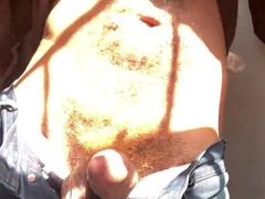 Draining black meatpipe with humungous nuts Climb On Fellows Rock Mercury Getting Off