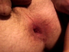 Sissy boy gapes his ass until he cums 3