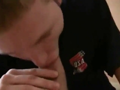 Fucking twink would rather suck cock than paint the walls 7