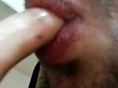 Imiginary german girl mouth fuck hard while watching