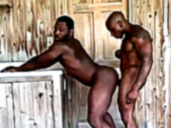 Big muscles, chinese outdoor, chinese