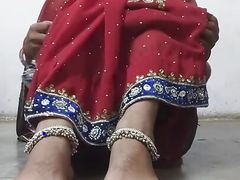 Wear saree full video