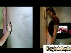 Straight guy tricked into gay blowjob at the gloryhole