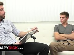 Therapy Dick - Blonde Twink Gets Sexual Exploration Treatment From His Therapist