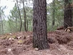 My masturbation in nature.