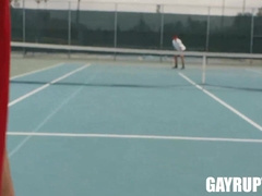 Tennis Aces Trevor Harris, Cameron Neuton