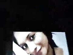 Huge nasty cumshots on desi girl in black bra