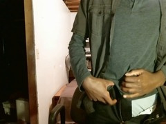 Late night nut-draining session with slim Jo milking a hard cock