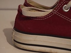 My Sister's Shoes: Maroon Converse II