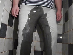 Pissing my tracksuit