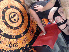 Fiona fucks it home.