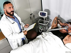 Hospital anal session with Alessio Romero and Jace Chambers