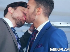 Boss Drew Dixon bends Pol Prince over for intense punishment