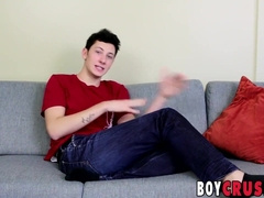 Insatiable guy Kyler Rex luvs his exclusive solo moment