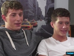 Super Hot twunks assfucking asslicking and jizz in backside