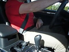 Driving with my COCK out! (old video) but still good. no cum