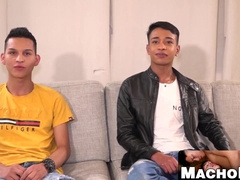 MachoIO.com - Mexican youngsters love wet arse penetrating in threeway hook-up escapade