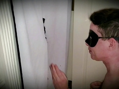 5 Straight/bisexual Guys take Turns Feeding me at my Intimate Gloryhole