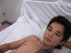 Horny Asian gay guys in Fabulous twinks, masturbation JAV video