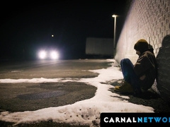 Master Richie West's thick dick pressed deeply into the boy's hole until he was read