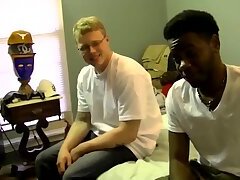 Big black cock dude fucking a white dude in the ass