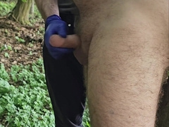 Edging marionette strapped up and masturbated until jizz