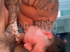 Pacoo sucking a straight friend