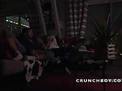 Real Astronaut from NASA fucked bareback outdoor in the night by Kevin DAVID For CRUNCHBOY