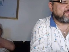 Mature gay couple from Germany enjoying each other's company