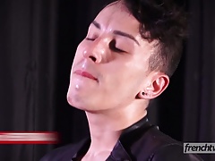 Kevin Ventura tests the tight ass of a young twink